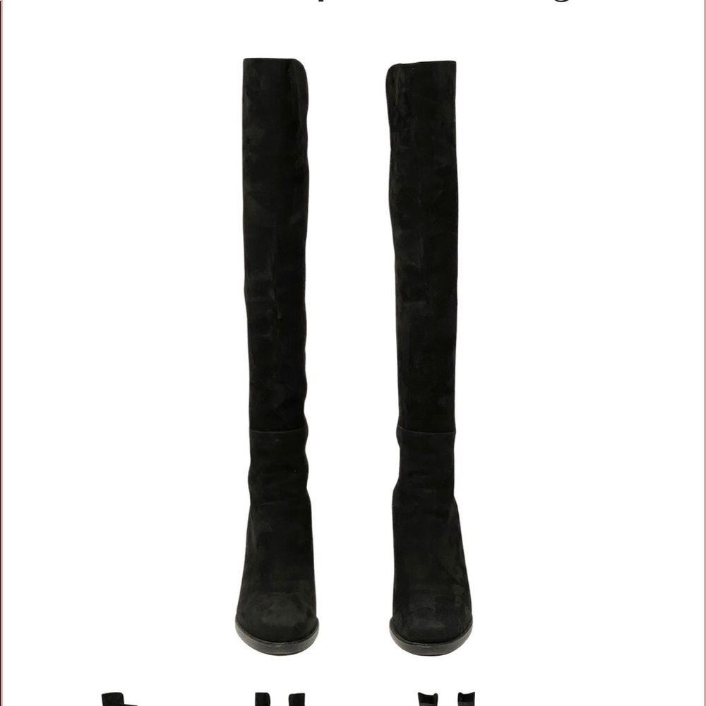 Stuart Weitzman Hijack Suede over the knee Boots